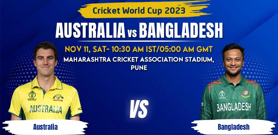 Australia vs Bangladesh Match Prediction, Betting Tips & Odds - Cricket World Cup 2023