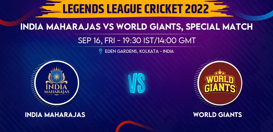 INM vs WOG Live Streaming: When and where to watch India Maharajas vs World Giants Live - Legends League Cricket 2022