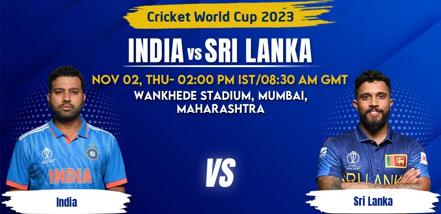 India vs Sri Lanka Match Prediction, Betting Tips & Odds – Cricket World Cup 2023
