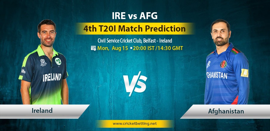 Afghanistan vs Ireland 4th T20 2022 Match Prediction