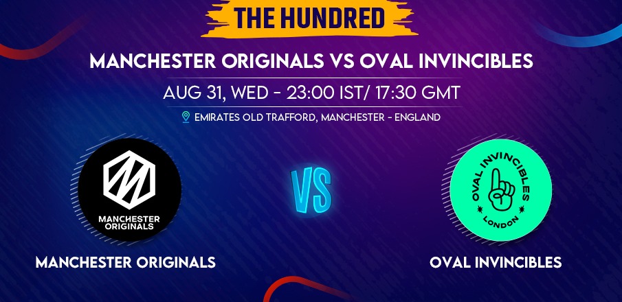 🔴Live: Oval Invincibles vs Manchester Originals Cricket 22