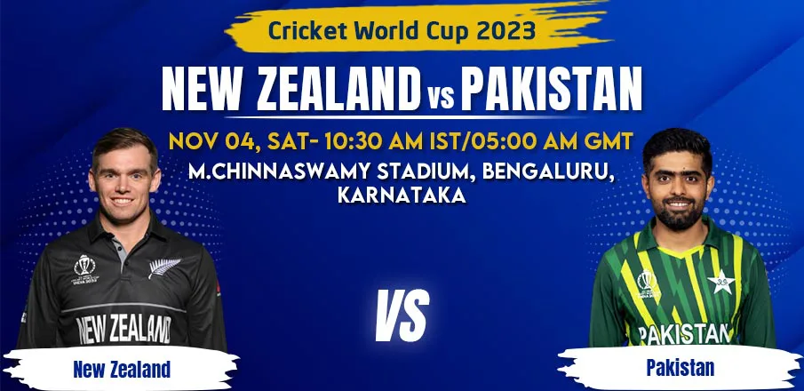 New Zealand vs Pakistan Match Prediction – Cricket World Cup 2023