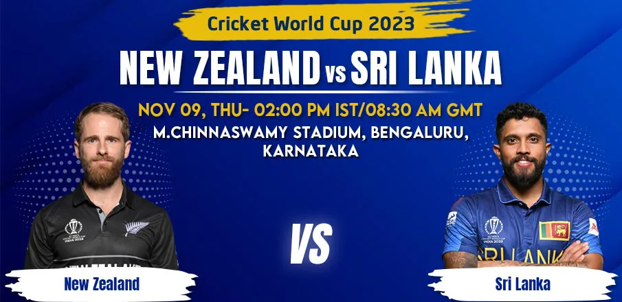 New Zealand vs Sri Lanka Match Prediction – Cricket World Cup 2023