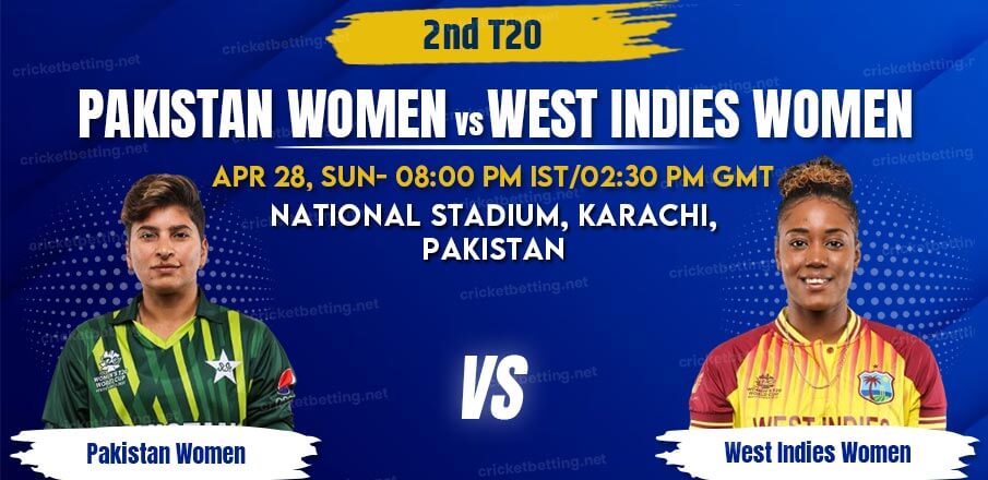 Pakistan vs West Indies Women 2nd T20 Prediction 2024