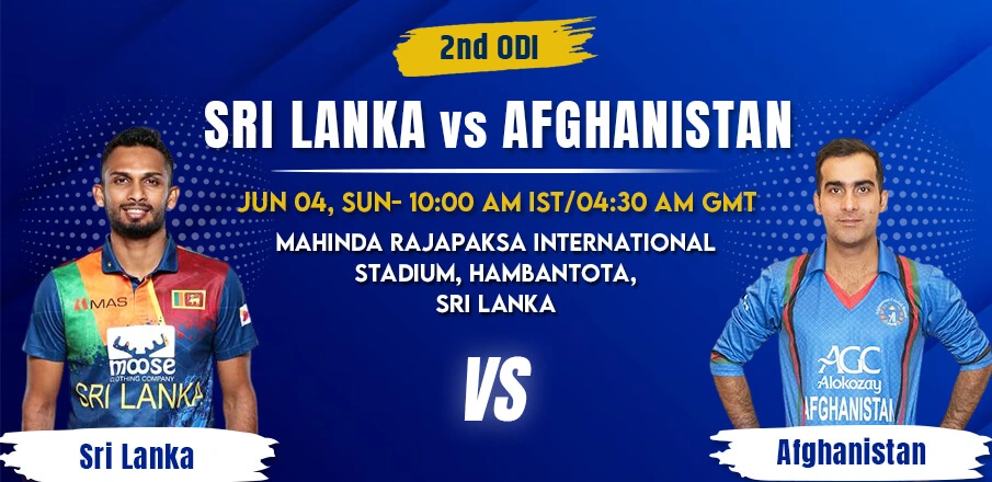 Sri Lanka vs Afghanistan 2022 2nd ODI Match Prediction