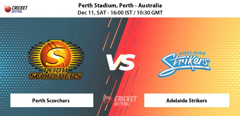 Adelaide strikers vs perth scorchers betting tips bucks predictions