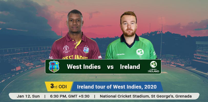 Ireland vs west indies Full Scorecard
