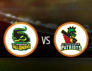 Jamaica Tallawahs vs St Kitts and Nevis Patriots CPL T20 Match Prediction