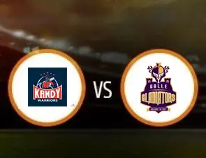 Kandy Warriors vs Galle Gladiators LPL T20 Match Prediction