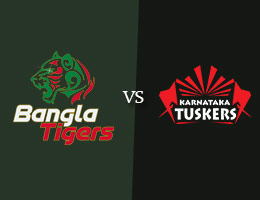 Bangla Tigers vs Karnataka Tuskers T10 Prediction