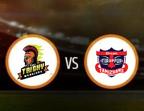 Ruby Trichy Warriors vs IDream Tirrupur Tamizhans TNPL Match Prediction