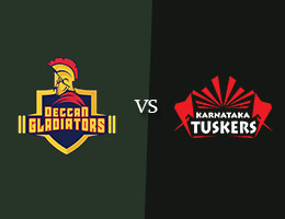 Deccan Gladiators vs Karnataka Tuskers T10 Prediction