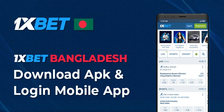 1xbet Bangladesh - Download, Register & Login Mobile App to bet on Cricket