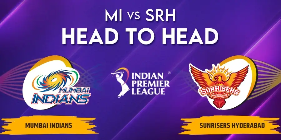 MI vs SRH Head To Head Record - IPL 2023