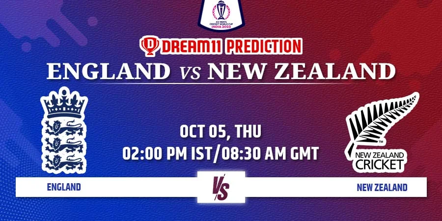 ENG vs NZ Dream11 Team Prediction World Cup 2023