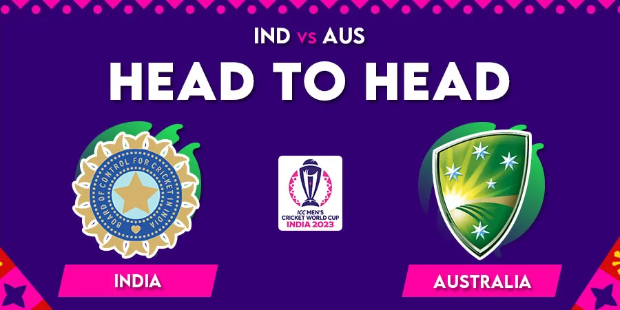 IND vs AUS Head To Head Record - Cricket World Cup 2023