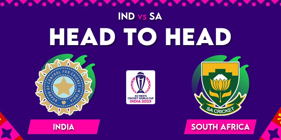 Ind Vs Sa Head To Head Record Match 37 Cricket World Cup 2023