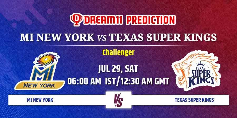 MINY vs TSK Dream11 Team Prediction Challenger MLC 2023
