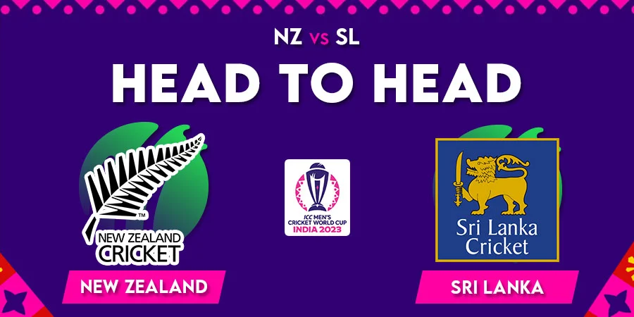 NZ vs SL Head To Head Record - Cricket World Cup 2023