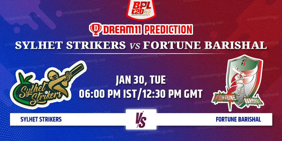 Sylhet Strikers vs Fortune Barishal Dream11 Team Prediction BPL 2024 Match 16