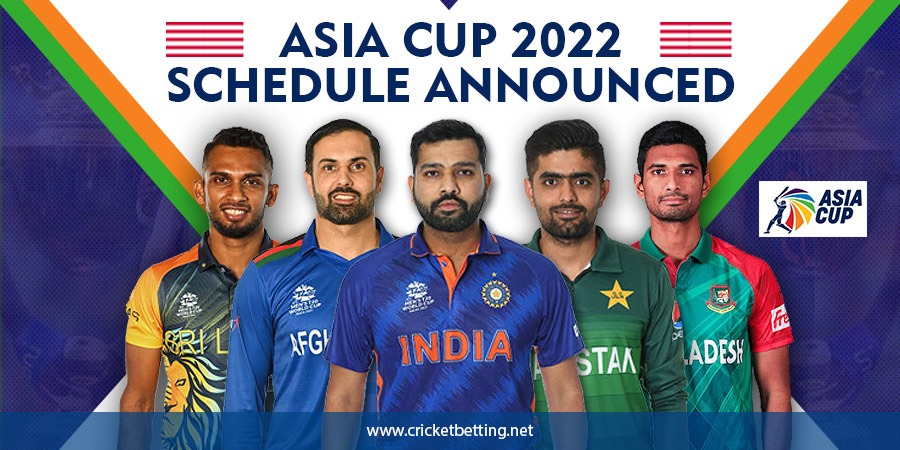 India to face Pakistan on August 28 as Asia Cup 2022 schedule is announced
