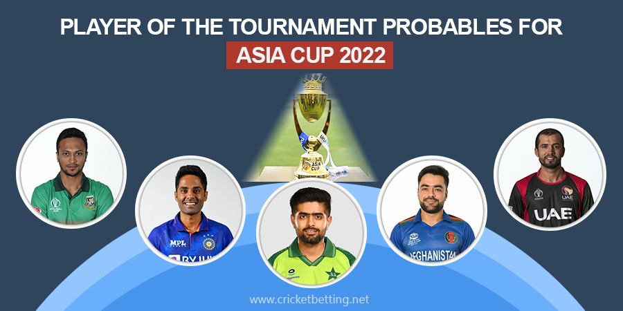 Asia Cup 2022: Top 5 Contenders to Win Player of the Tournament