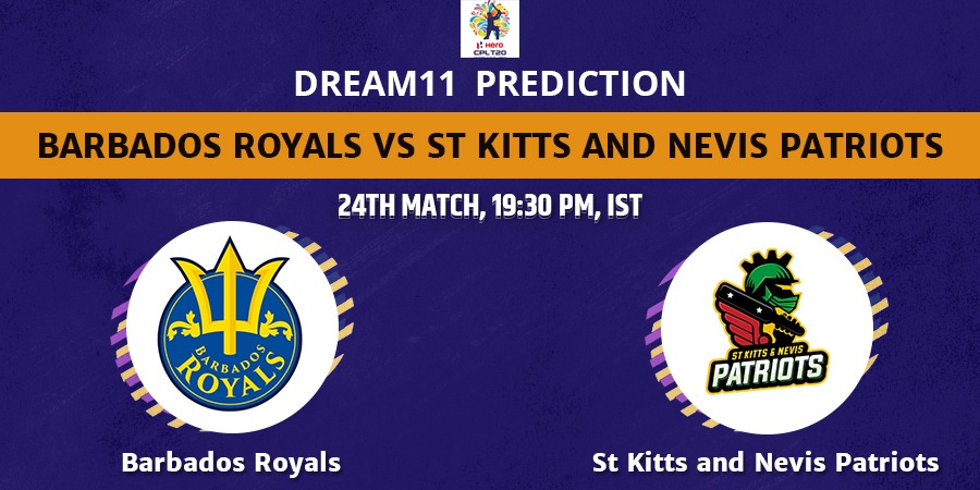BR vs SKN Dream11 Team Prediction CPL 2022