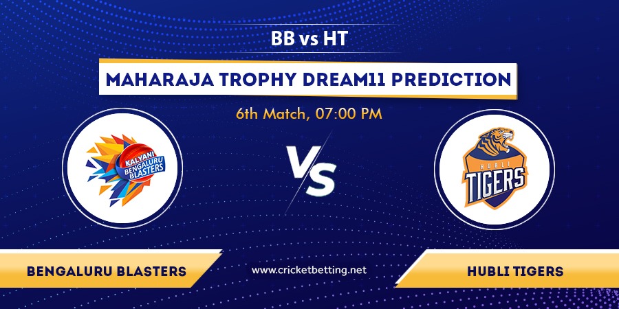 Maharaja Trophy T20 BB vs HT Dream11 Team Prediction