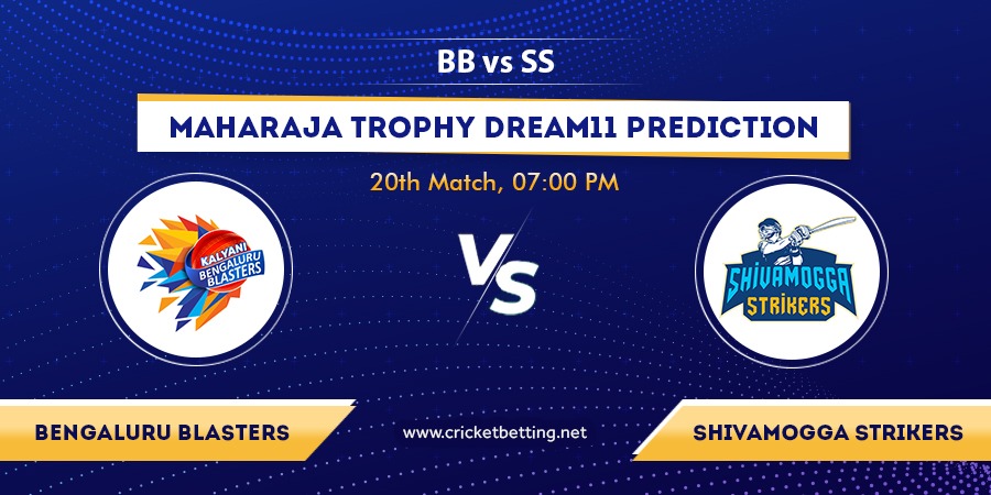 Maharaja Trophy T20 BB vs SS Dream11 Team Prediction