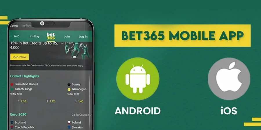 Download Bet365 Casino & Sports Mobile App for Cricket Betting