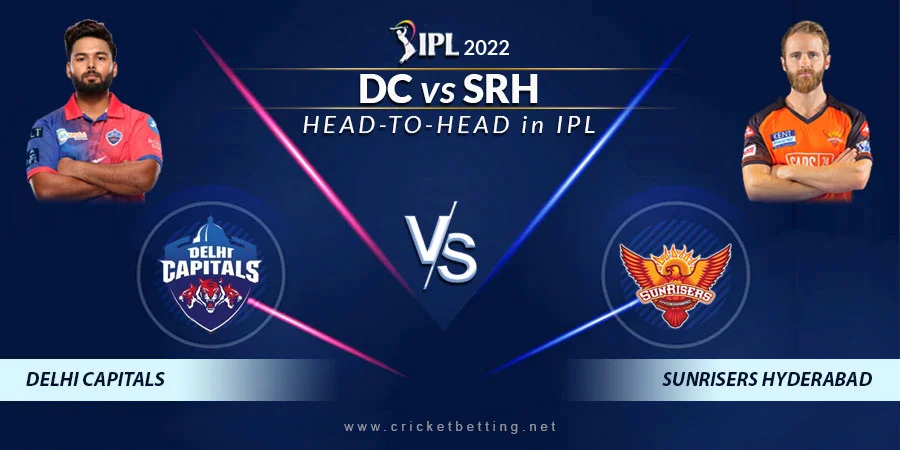 DC vs SRH Head To Head Record - IPL 2022