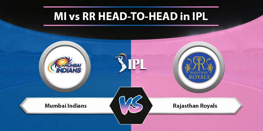 MI vs RR Head To Head Record - IPL 2022