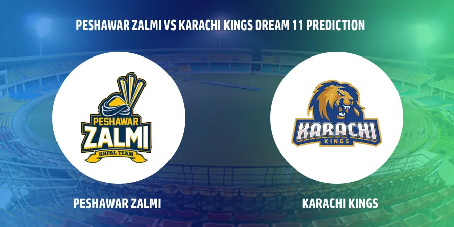 Peshawar Zalmi (PES) vs Karachi Kings (KAR) T20 Match Today Dream11 Prediction, Playing 11, Captain, Vice Captain, Head to Head - Pakistan Super League 2022
