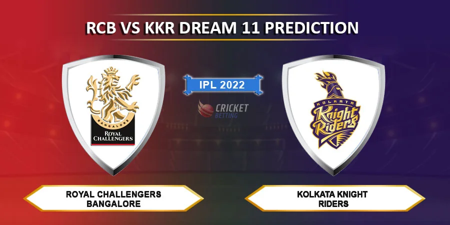 Royal Challengers Bangalore vs Kolkata Knight Riders Match 6 Dream11 Prediction & Tips - IPL 2022