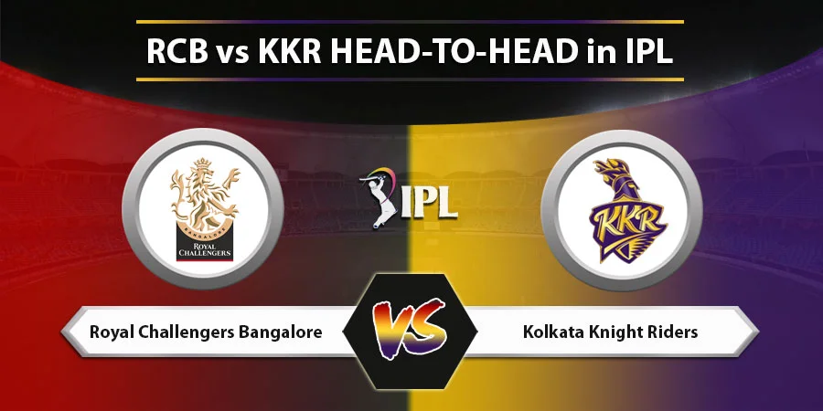 RCB vs KKR Head To Head Record - IPL 2022