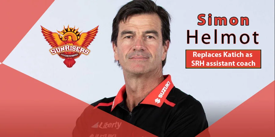 Simon Helmot Replaced Simon Katich As The Assistant Coach Of SRH