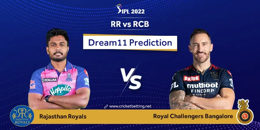 IPL 2022 Qualifier 2 RR vs RCB Dream11 Team Prediction, Head to Head, Playing 11