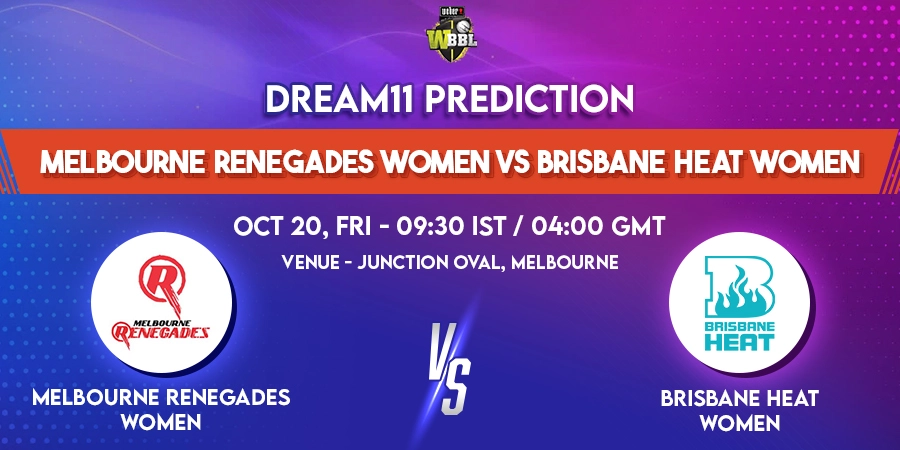 MR-W vs BH-W, WBBL 2023/24, 2nd Match at Melbourne, October 20