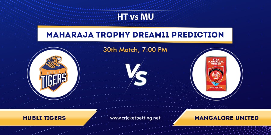 Maharaja Trophy T20 HT vs MU Dream11 Team Prediction