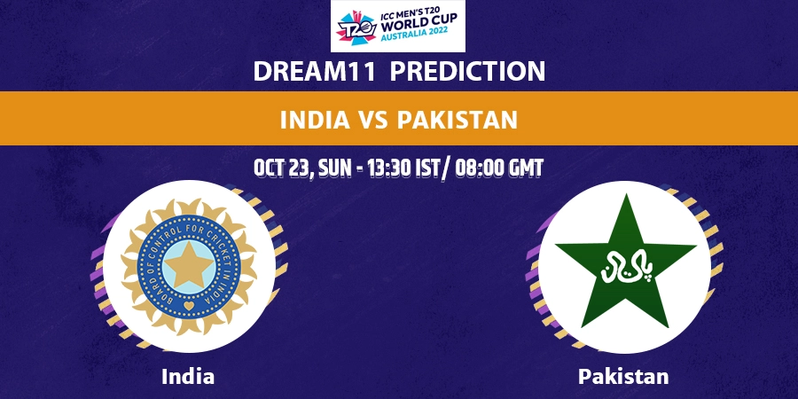 India vs Pakistan Dream11 Team Prediction T20 World Cup 2022