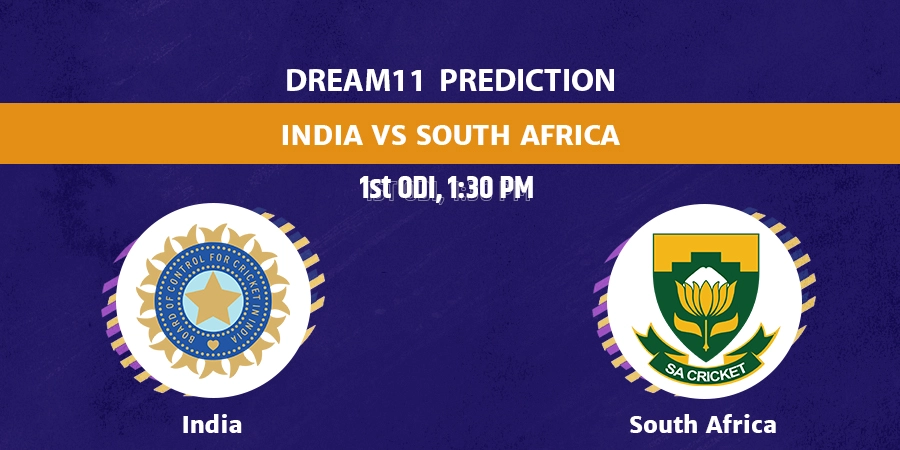 IND vs SA 1st ODI Dream11 Team Prediction