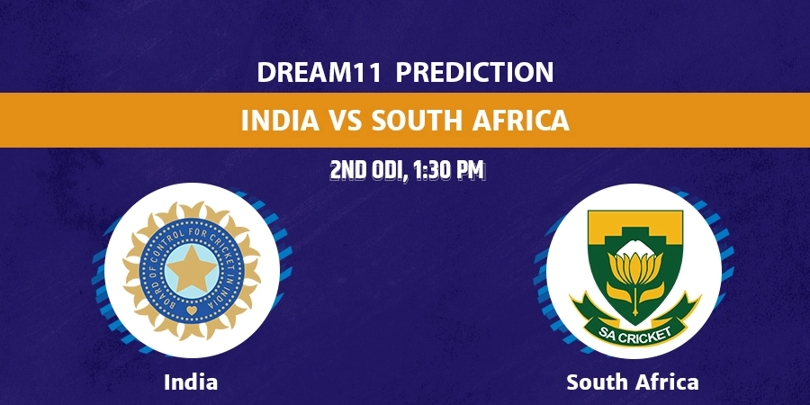 IND vs SA 2nd ODI Dream11 Team Prediction