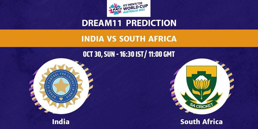India vs South Africa Dream11 Team Prediction T20 World Cup 2022