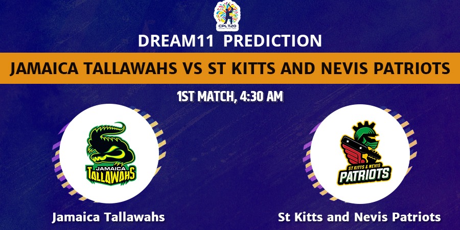 JAM vs SKN Dream11 Team Prediction CPL 2022