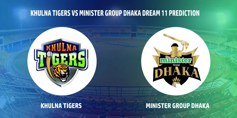 Khulna Tigers (KHT) vs Minister Group Dhaka (MGD) T20 Match Today Dream11 Prediction, Playing 11, Captain, Vice Captain, Head to Head - Bangladesh Premier League 2022