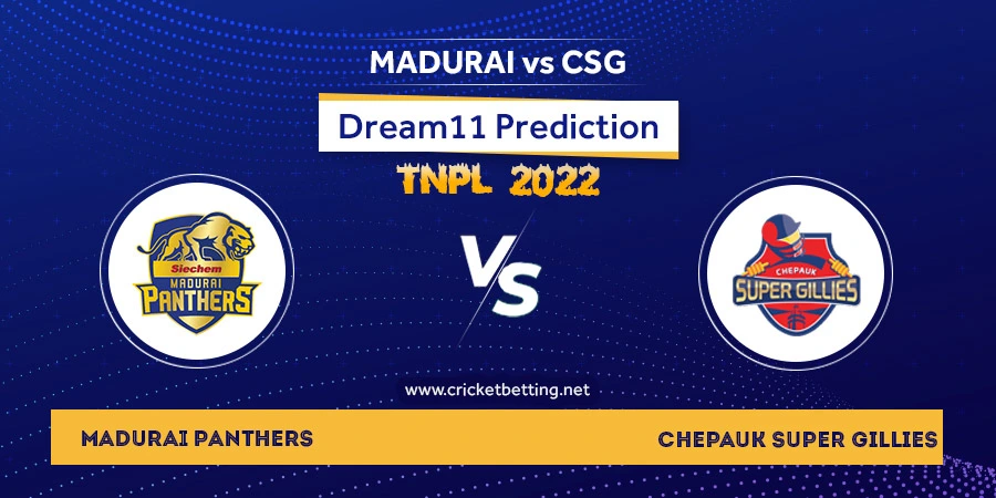 TNPL 2022 SMP vs CSG Dream11 Team Prediction