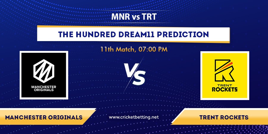 The Hundred 2022 MNR vs TRT Dream11 Team Prediction