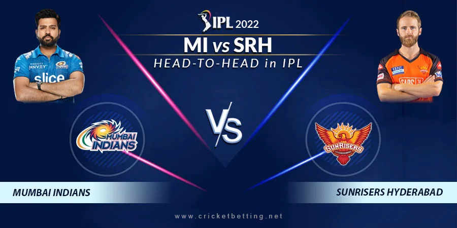 MI vs SRH Head To Head Record - IPL 2022