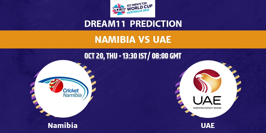 Namibia vs UAE Dream11 Team Prediction T20 World Cup 2022