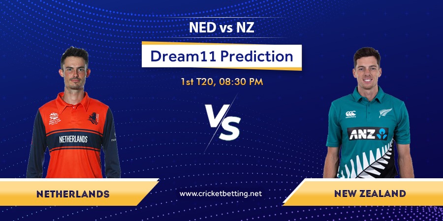 NED vs NZ 1st T20 Dream11 Team Prediction